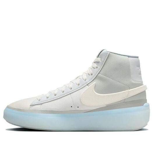 Кроссовки Nike Blazer Phantom Mid 'Goddess Of Victory', цвет light silver/summit white/light smoke grey/sail