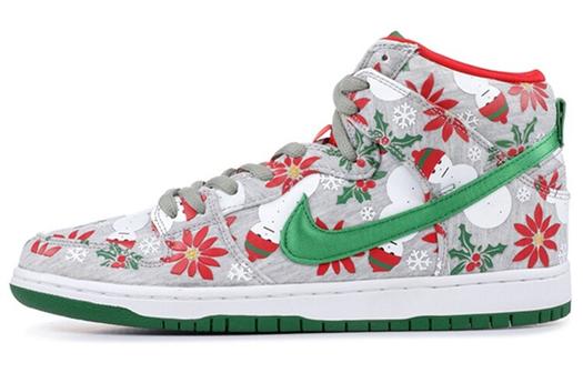 Кроссовки Nike SB Dunk High Concepts Ugly Christmas Sweater Grey