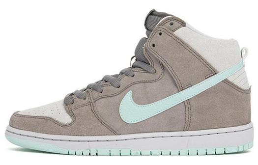 Кроссовки Nike Sb Dunk High, серый/белый