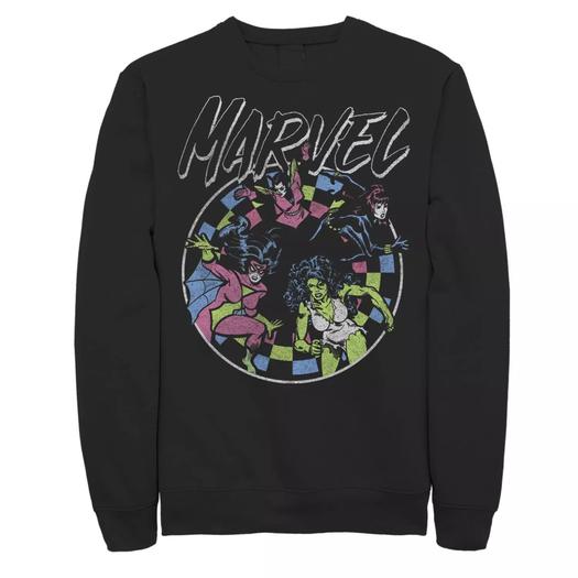 Мужской свитшот Marvel Grunge Marvel Licensed Character