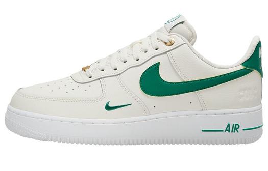Кроссовки для скейтбординга Nike Air Force 1 Low, белый/зеленый