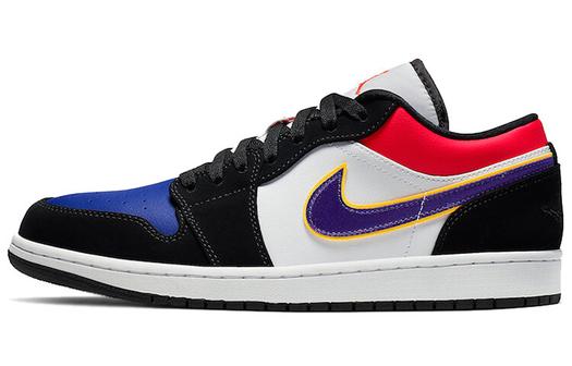 Кроссовки JORDAN 1 Low Lakers Top 3