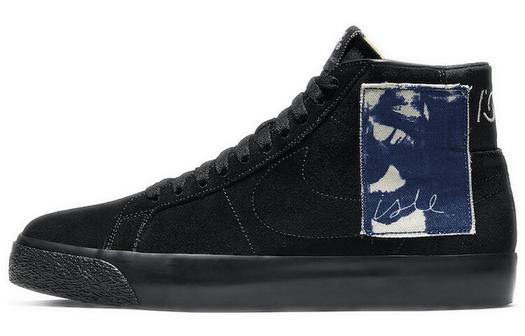 Кроссовки Nike Sb Blazer Mid Isle, черный