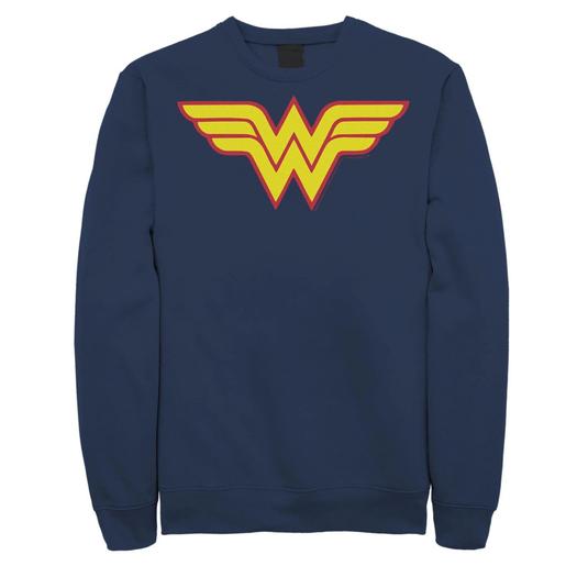 Мужской свитшот с классическим символом DC Comics Wonder Woman Licensed Character