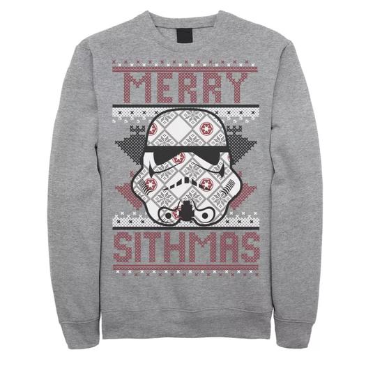 Мужской свитшот Merry Sithmas со шлемом штурмовика Star Wars