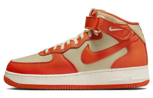 Кроссовки Nike Air Force 1 Mid '07 LX 'Safety Orange'