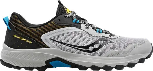 Кроссовки Saucony Excursion TR15 Wide Fog Black Topaz, белый