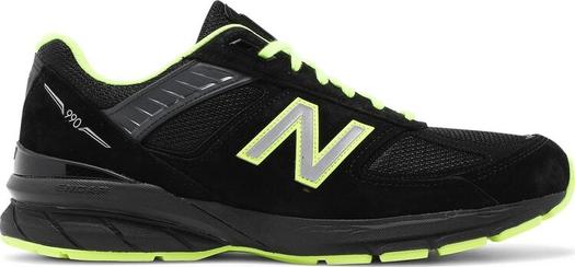Кроссовки New Balance 990v5 Made in USA 'Black Hi Lite', черный