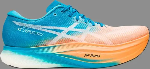 Кроссовки metaspeed sky+ 'orange pop island blue' Asics, синий