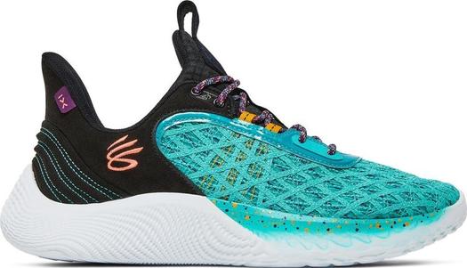 Кроссовки Curry Flow 9 Black History Month, зеленый