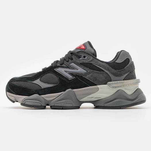 Кроссовки New Balance 9060 Unisex со шнурками, черный