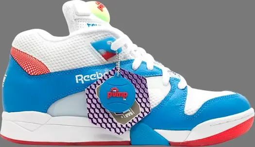 Кроссовки court victory pump uni 'u.s. open' Reebok, белый