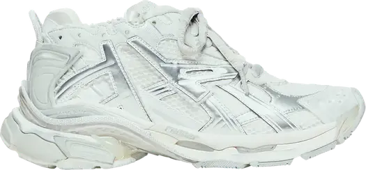 Кроссовки Balenciaga Runner Sneaker White Silver, белый