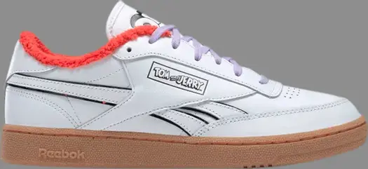 Кроссовки tom & jerry x club c revenge 'droopy' Reebok, белый