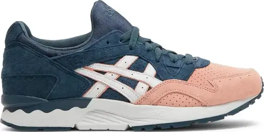 Кроссовки kith x gel lyte 5 'salmon toe' Asics, синий