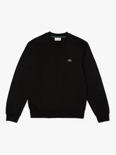 Свитер Lacoste, вязаный, черный