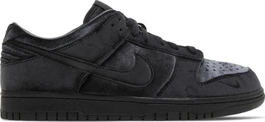 Кроссовки Nike Dover Street Market x Dunk Low 'Black Velvet', черный