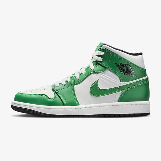 Кроссовки Nike Air Jordan 1 Mid Зеленые