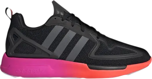 Кроссовки Adidas ZX 2K Flux 'Gradient Sole - Core Black', черный