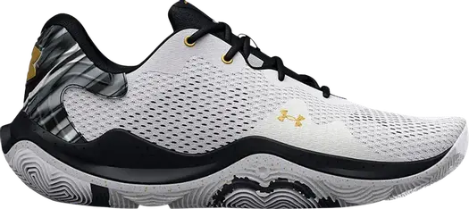 Кроссовки Under Armour Spawn 4 Printed - White Black, белый