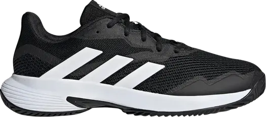 Кроссовки Adidas CourtJam Control 'Black White', черный