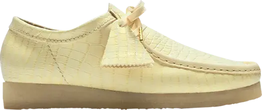 Кроссовки Clarks Packer Shoes x Wallabee Tan Croc, загар