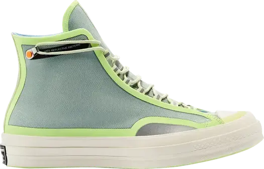 Кроссовки Converse Chuck 70 High Seam Tape - Iceberg Green, зеленый