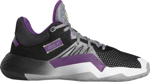 Кроссовки Adidas D.O.N. Issue #1 'Joker', фиолетовый