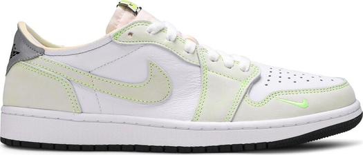 Кроссовки Air Jordan 1 Low OG Ghost Green, зеленый
