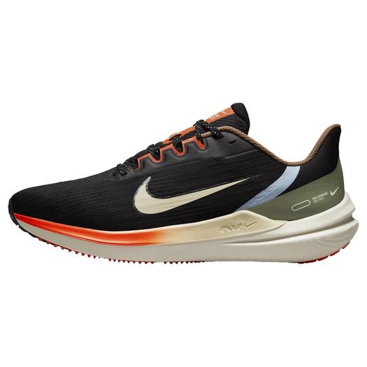Кроссовки Nike Air Winflo 9, черный/оранжевый
