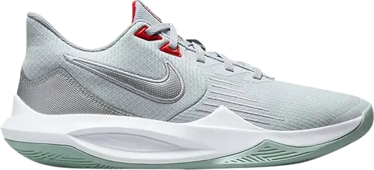 Кроссовки Nike Precision 5 'Pure Platinum Metallic Silver', серый