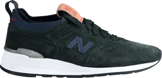 Кроссовки New Balance 997 'Dark Green', зеленый