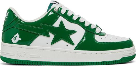 Кроссовки Bapesta Green, зеленый