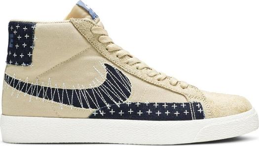 Кроссовки Nike Blazer Mid SB 'Sashiko Pack - Sesame', коричневый