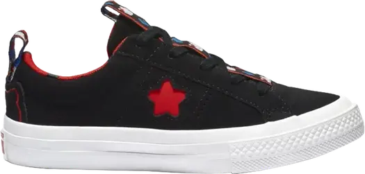 Кроссовки Converse Hello Kitty x One Star Low Top GS Black, черный