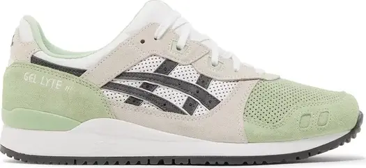 Кроссовки gel lyte 3 og 'jade obsidian grey' Asics, зеленый
