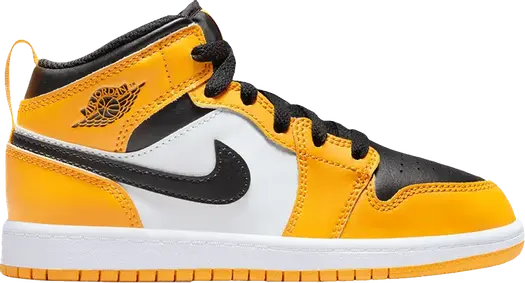 Кроссовки Air Jordan 1 Mid PS Reverse Yellow Toe, желтый