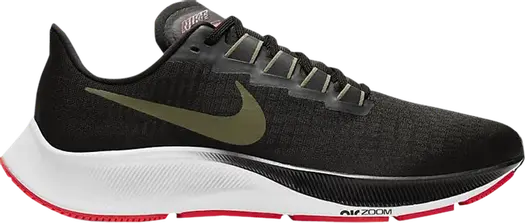 Кроссовки Nike Air Zoom Pegasus 37 'Black Olive', черный