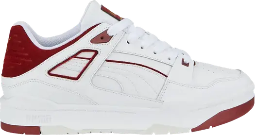 Кроссовки Puma Slipstream White Intense Red, белый