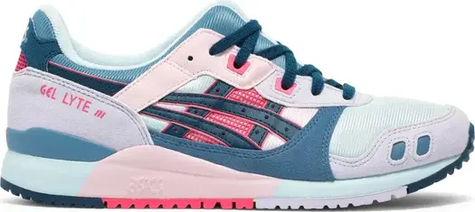 Кроссовки gel lyte 3 og 'back streets of japan - aqua' Asics, синий