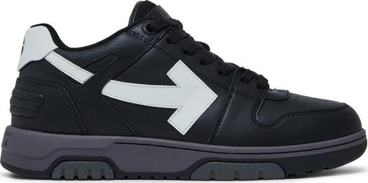 Кроссовки Off-White Out of Office Black White Grey, черный