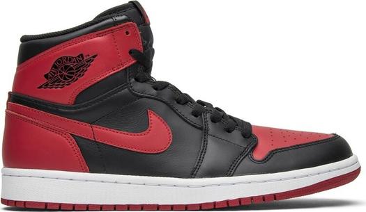 Кроссовки Air Jordan 1 Retro High OG Bred 2013, черный