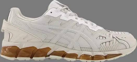 Кроссовки gmbh x gel quantum 360 6 'ivory smoke grey' Asics, пломбир