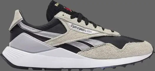 Кроссовки classic leather legacy az 'stucco silver metallic' Reebok, черный