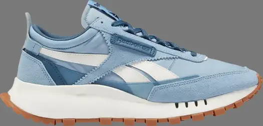 Кроссовки classic leather legacy 'brave blue' Reebok, синий