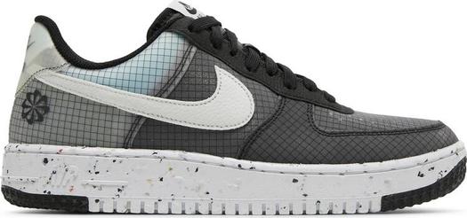 Кроссовки Nike Air Force 1 Crater 'Move To Zero - Black White', черный