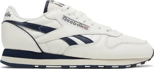 Кроссовки classic leather 1983 vintage 'chalk vector navy' Reebok, белый
