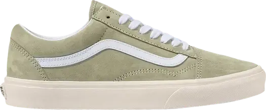 Кроссовки Vans Old Skool Pig Suede - Moss Grey, серый