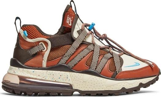 Кроссовки Nike Air Max 270 Bowfin 'Dark Russet', коричневый