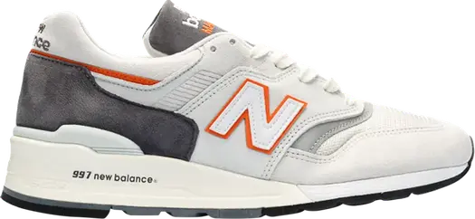 Кроссовки New Balance 997, серый/красный/темно-серый